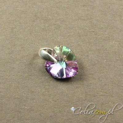 Zawieszka Swarovski Elements serce vitrail light 10