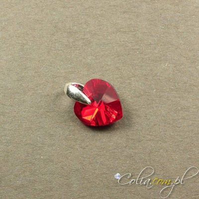 Zawieszka Swarovski Elements serce light siam AB 10