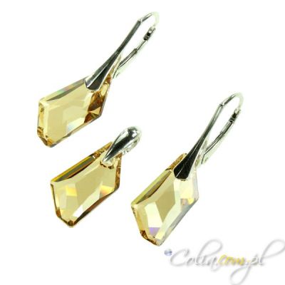 Komplet Swarovski Elements deArt golden shadow 18