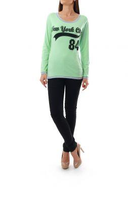 -35% SALE Modna bluzka tunika napisy