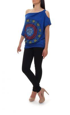 -50% SALE Bluzka aztecka aplikacja