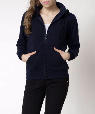 Ciepła bluza polar odpinany kaptur