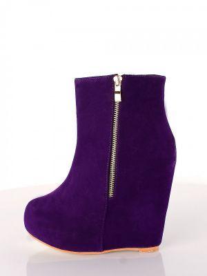 Botki Model 2012-78-3 Purple