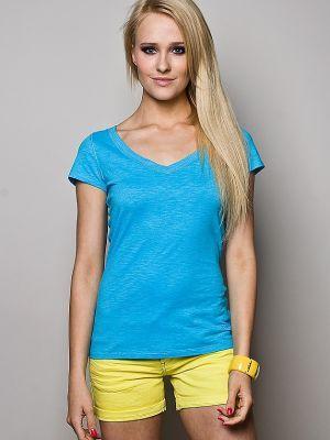 T-shirt Damski Model L-37-025 BLUE