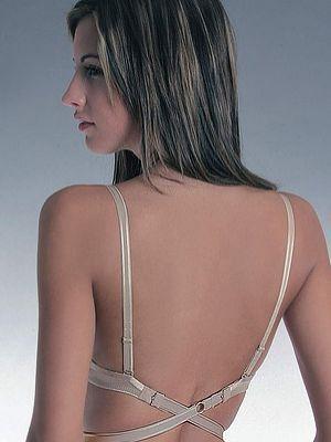 Biustonosz usztywniany Model  24833 Beige