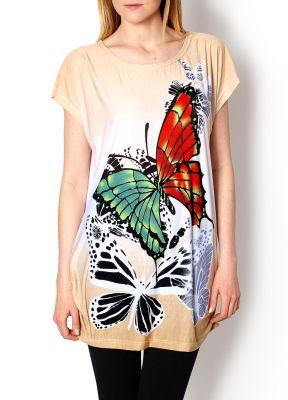 Bluzka z nadrukiem motyl