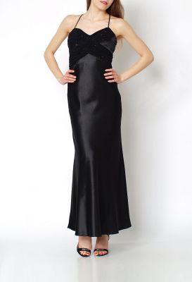-20% SALE Elegancka satynowa sukienka suknia wieczorowa