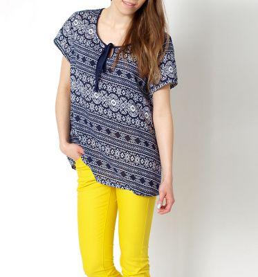 SUPER SALE Azteckie wzory lekka bluzka