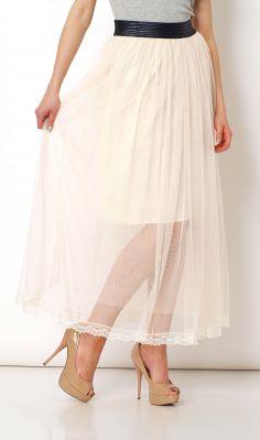 SUPER SALE Maxi tiulowa spódnica kolory