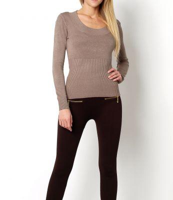 Gładki sweter kolory
