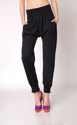 -20% SALE Pumpy spodnie baggy czarne rurki