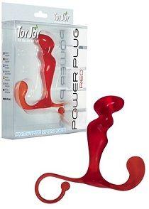 Korek analny Power Plug Prostate Massager Red