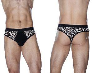 Męskie slipki Mens briefs leopard