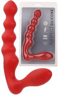 Korek analny Purrfect Silicone Butt Plug Red