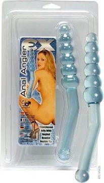 Korek analny Plug Anal Angler Clear Blue