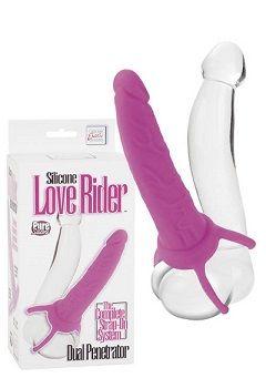 Strap on Dual Penetrator Pink