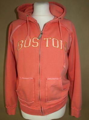 Brzoskwiniowa Boston-bluza